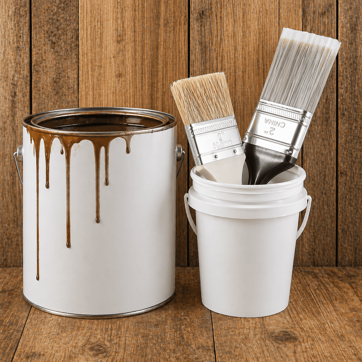 Hyper Tough 0.4 qt White Mini Utility Bucket