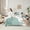 Teal Brown White, variant on Homewish Chic Flowers 7-Piece Twin Bedding Sets For Teens Boys Girls,Botanical Plants Bedding Comforter Set,Vintage Aesthetic Breathable Sheet Sets,Lightweight Room Decor,Reversible