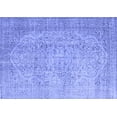 thumbnail image 1 of Ahgly Company Indoor Rectangle Abstract Blue Contemporary Area Rugs, 8' x 10', 1 of 4