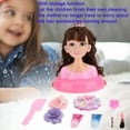 thumbnail image 1 of Cabeza De Muñeca De Juguetes Para Niñas, Cabeza De Peinado De Princesa De Peluquería Y Maquillaje, Para Niñas Y Niños, 1 of 7