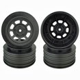 thumbnail image 1 of DE Racing DERDS4AB Roues Speedway SC Associées SC10 SC5M Plus Décalage 3 mm - 4 Pcs, 1 of 1