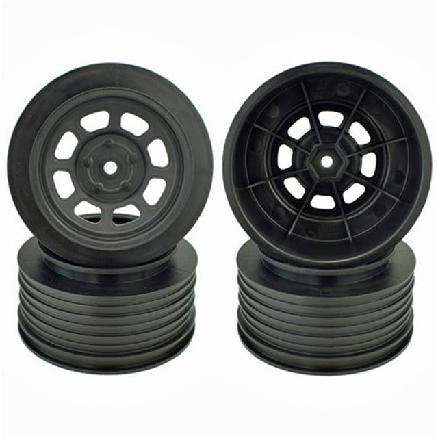 DE Racing DERDS4AB Roues Speedway SC Associées SC10 SC5M Plus Décalage 3 mm - 4 Pcs