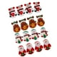 thumbnail image 3 of Paquete de 4 cubiertos para cena de Navidad con Papá Noel y muñeco de nieve Santa, 3 of 9