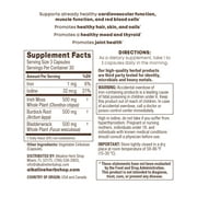 Alkaline Herb Shop Seamoss Supplement with Burdock Root and Bladderwrack, 90 Capsules