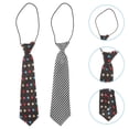 thumbnail image 3 of 2 uds corbatas para niños corbatas elegantes corbatas ajustables accesorios para uniformes para niños, 3 of 6