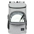 thumbnail image 4 of 28L Portable Refrigerator Box Keeping Fresh Drink Storage Insulation Backpack Cooler Bag Shoulder Bag Thermal Food Bag BLACK 28L, 4 of 8