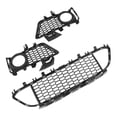 thumbnail image 4 of 3PCS Front Bumper Grille 51118054156 Car Bumper Center Lower Grill Trim Cover for 3 Series F30 2011 to 2015, 4 of 5