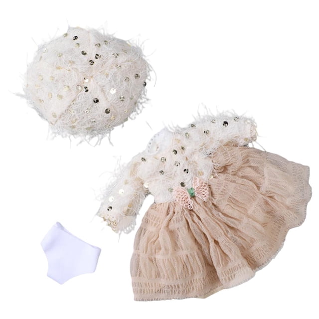 Adorable Ensemble de Vêtements Robe de Poupée 12 Pouces Accessoires 1/6