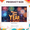 2A, variant on Colorful Balloons Happy New Year Festive Fireworks Decorative Stars Holiday Banner for New Year Party Indoor Celebration Photo Backdrop
