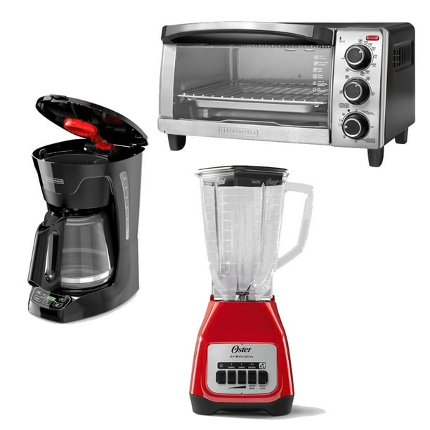 Paquete Licuadora Oster BLSTKAPRPB+ Horno Tostador Black Decker