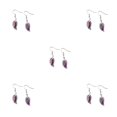 thumbnail image 2 of pitrice 1 Pair Pearl Earring Ear Stud Fashion Jewelry Fashionable Workmanship Exquisite Beautiful Rustproof Crystal Women Pendent Type 3 5Set, 2 of 6