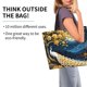 thumbnail image 2 of Balery Moonlit Golden Tree Peacock Bolsa Tote Estilo Estético con Cremalleras, Bolsa de Hombro, Bolsa de Compras Grande y Plegable, 2 of 8