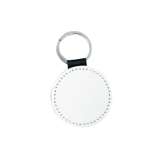 Billuyoard LLavero de transferencia de calor en blanco, llavero decorativo de cuero con estampado, colgante, monedero, cartera, bolso, llavero para Artesanía Ronda Billuyoard HA074049-02