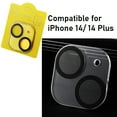 thumbnail image 1 of TopSave Protection d'Objectif de Caméra 3D Transparent Complet, pour iPhone 14 (6.1 Pouces), iPhone 14 Plus (6.7 Pouces), 1 of 1