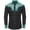 A01 Light Blue, variant on SXCXLSA Western Shirts For Mens Long Sleeve Button Collar Cowboy Embroidered Shirt Regular Fit Classic Basic Tops With Floral Design Brown L
