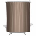 Dark Brown 72x96 Inches Waterproof Shower Curtain, Ombre Solid Color ...