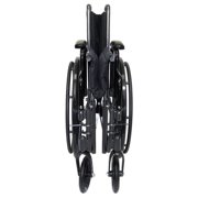 Karman Light Weight Wheelchair with Elevating Legrests in 18 Seat and Removable Footrests