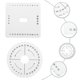 thumbnail image 3 of 2pcs Practical Beading Cord Disc Braiding Board Handmade Weaving Disk Plate, 3 of 4