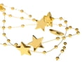 thumbnail image 3 of 1 paquete de guirnaldas de cuentas de estrella, adornos de bricolaje para ramos de novia, fiesta de bodas, Oro, 3 of 7