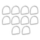 thumbnail image 4 of 10 Anillos en D de 3 Mm Anillos Semicirculares de Metal de Acero Inoxidable 316 para Accesorios de Kayak de Tabla de Surf ANGGREK  Otros, 4 of 8