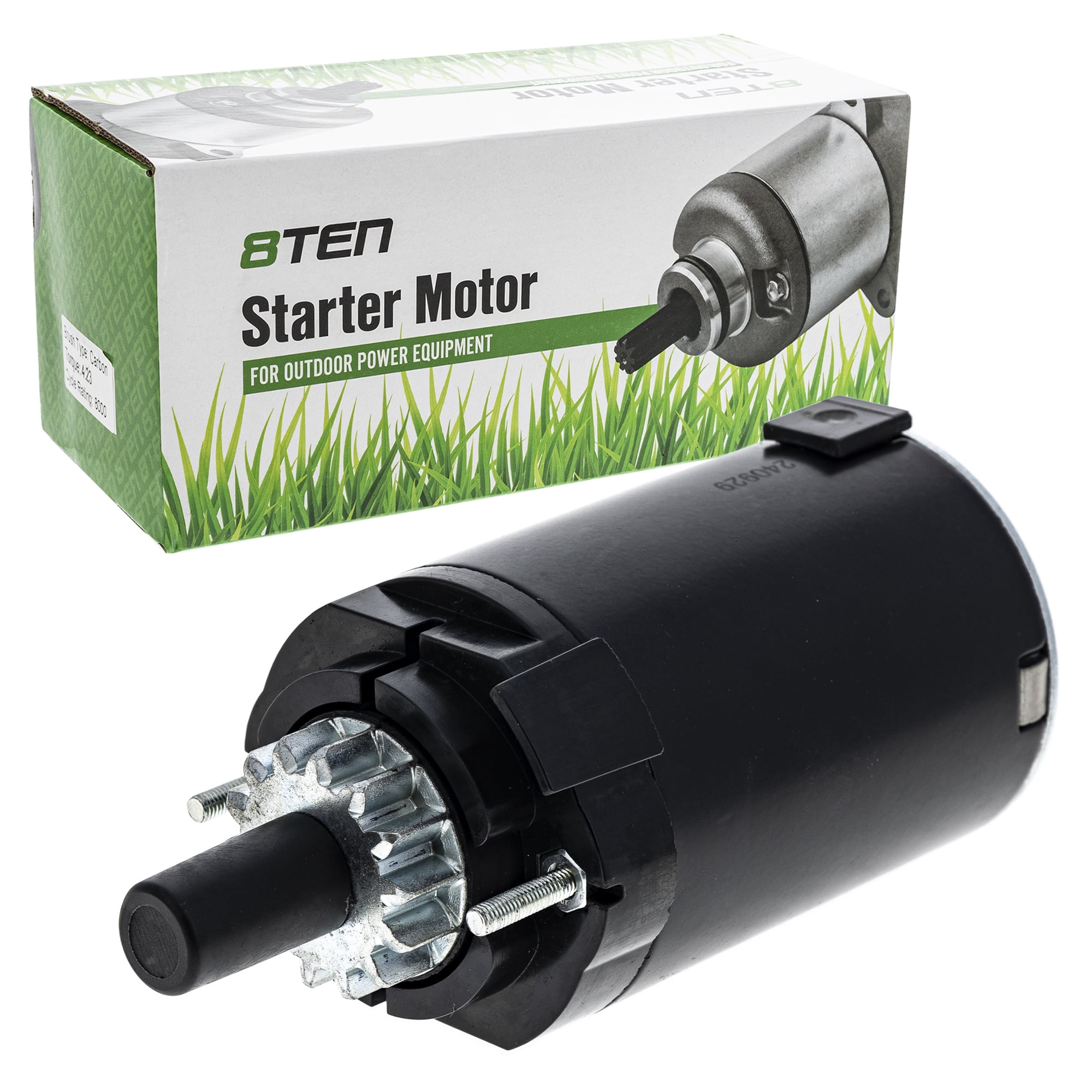 8TEN Starter Motor for Cub Cadet LT1045 LT1042 LTX1045 XT1-LT42 KH-20-098-05-S 519-CSM2570O