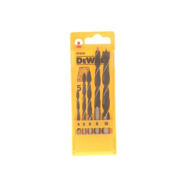 DeWalt DW1124 3/8 Black Oxide Drill Bit - Split Point For Metal & Wood