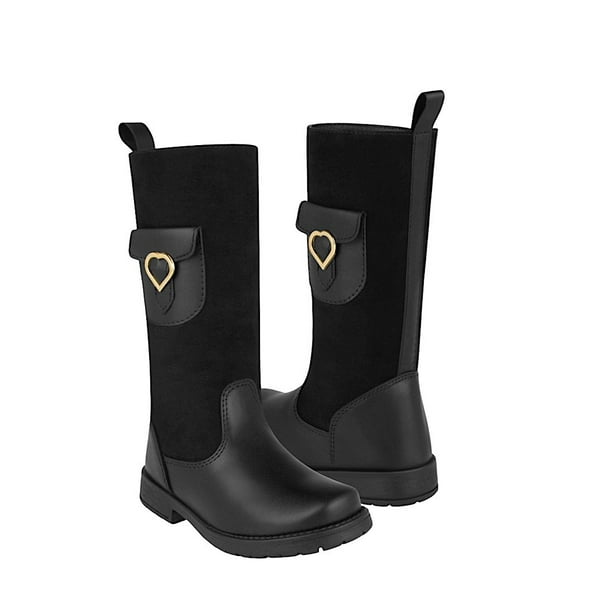 BOTAS NIÑA STYLO 17271 SIMIPIEL NEGRO Stylo 17271