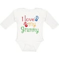 thumbnail image 3 of Inktastic I Love My Grammy Boys or Girls Long Sleeve Baby Bodysuit, 3 of 5