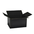 thumbnail image 5 of Ucanpack 1/8 Inch Thick Corrugated Packaging Box, 9x9x5" Black Small Business Carton, Made In USA- 25 Pcs Packing Carton For Moving Medium, Cardboard Shipping Box, 5 of 5