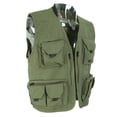 thumbnail image 2 of Chaqueta de pesca de malla Cola METRO transpirable multibolsillo para hombre, 2 of 8