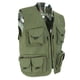 thumbnail image 2 of Chaleco de pesca con mosca para hombre, chaqueta con bolsillos multifunción, chaleco de malla para deportes al aire kusrkot Chaleco de pesca de malla, 2 of 8