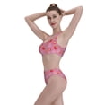 thumbnail image 6 of Picia Cute Strawberry Women's High Waisted Bikini Scoop Neck Swimsuit Two Pieces Bathing Suit-Medium, 6 of 8