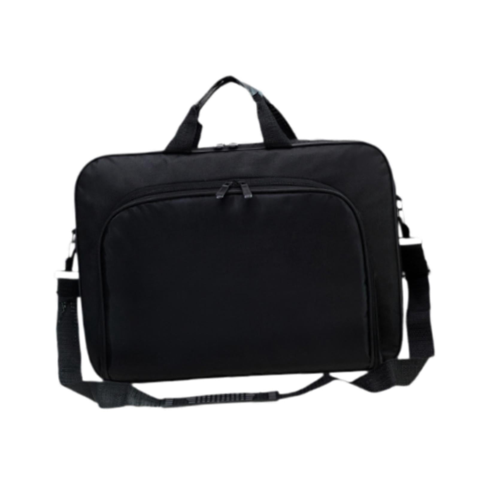 Bunblic Laptop Shoulder Bag Premium Large Capacity Satchel Portable Computer Bag Laptop Case for Work School Office Travel