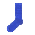 thumbnail image 3 of Royal Blue Slouch Socks Color: Royal Blue, Size: Medium, 3 of 3