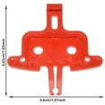 thumbnail image 2 of Entretoise de Frein Disque Vélo Conduite Réparation Freins Insert Plaquettes Résistantes et Durables so Accessoires Remplacement pour M355 M395 M446 Ensemble de 8 Pcs A, 2 of 9