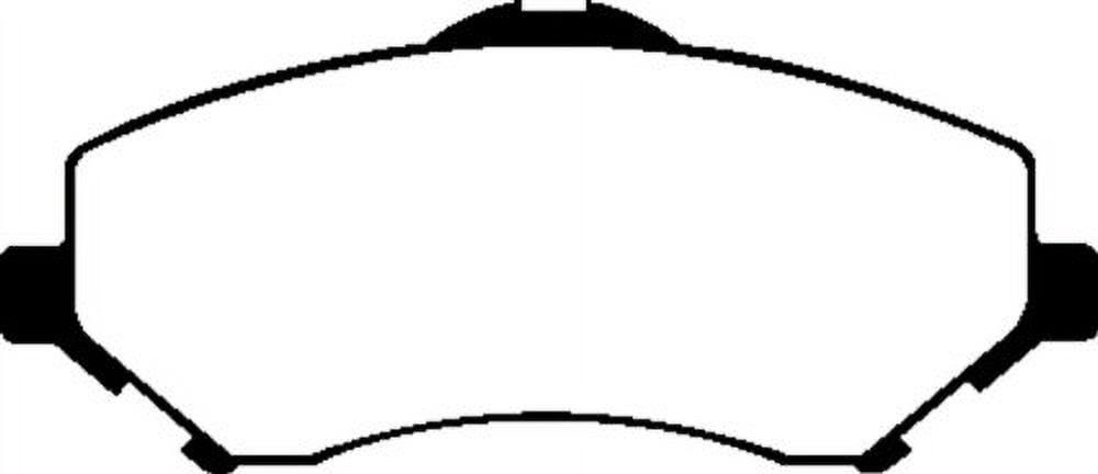 EBC 08-11 Chrysler Town & Country 3.3 Greenstuff Front Brake Pads