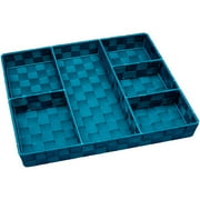 Simplify 6-compartment Woven Strap Drawe