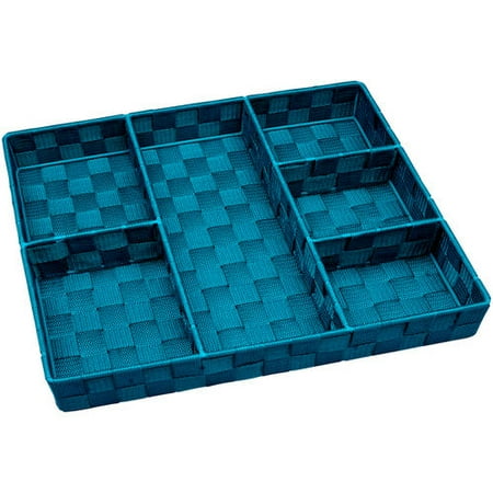 Simplify 6-compartment Woven Strap Drawe