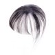 thumbnail image 3 of Flequillo postizo con clip para mujer, extensión de flequillo para la frente, pieza de cabello postiza con clip Negro, 3 of 9