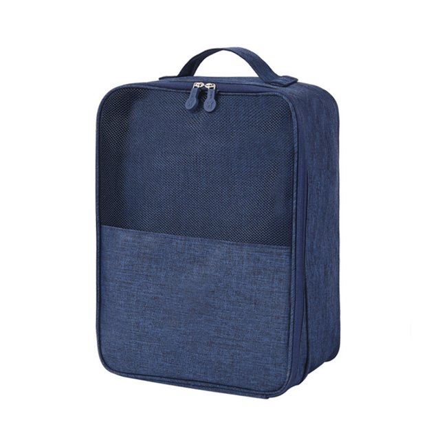 Matsuzay Bolsa de almacenamiento para zapatos, suministros para el hogar, organizador de zapatos, tamaño compacto, gran capacidad, multicolor, Almacenamiento y organización del hogar Azul marino