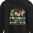 thumbnail image 3 of SpongeBob SquarePants - Friends Are A Shore Thing - Juniors Cropped Pullover Hoodie, 3 of 6