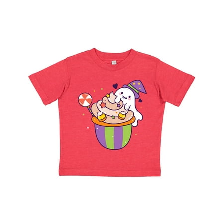 

Inktastic Ghost Cupcake Gift Toddler Boy or Toddler Girl T-Shirt