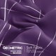 thumbnail image 5 of Cortinas opacas Deconovo con estampado geométrico de líneas, aislantes térmicos, con ojales, color uva morado/línea geométrica, 42 x 90 pulgadas, para el hogar, 5 of 6