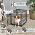 thumbnail image 4 of MidWest Homes for Pets 24-Inch LifeStages Crate for Small Breeds, 12-20 lbs, Single Door Folding Dog Crate with Divider Panel, Leak-Proof Tray & Secure Latch, Heavy-Duty & Easy to Assemble, 4 of 8