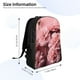 thumbnail image 4 of Fotbe Delicate Pink Carnations Mochila de Viaje para Laptop, Mochila Ejecutiva Delgada y Resistente 15.6", 4 of 8