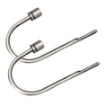 thumbnail image 2 of LHNFT Curtain Holdbacks 2pcs，Curtain Holders, Curtain Pull Back Hooks, Vintage Curtain Holdbacks, Drapery Hardware, Curtain Side Holders for Wall, 2 of 2