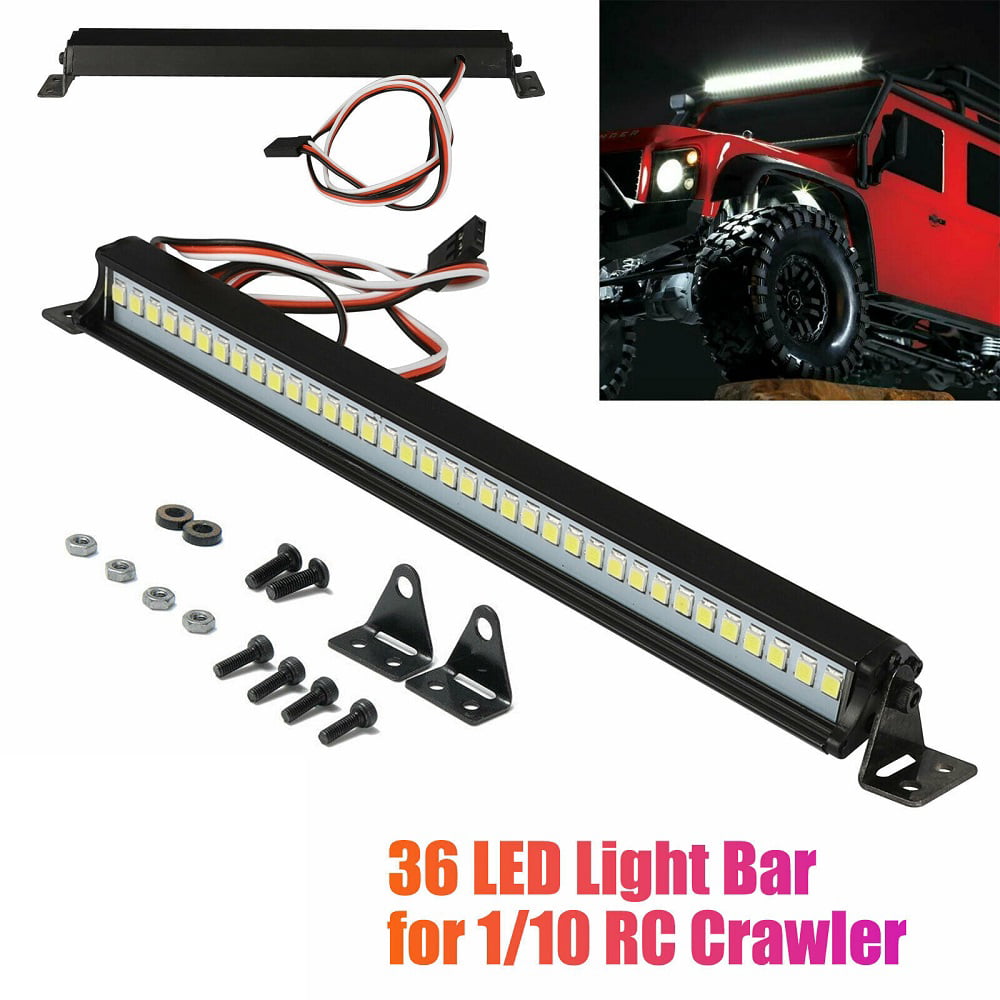 1/10 Scale Light Bar Kit Flashing Lamp for TRX4 SCX10 RC Hobby Car DIY Accs