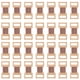 thumbnail image 2 of 50 pinzas elásticas para vendajes, broches de aluminio elásticos para diversos tipos de vendajes., 2 of 7