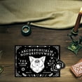 thumbnail image 7 of Cat Wood Spirit Board Evil Eyes Pendulum Board Kit Black Talking Boards with Planchette Dowsing Divination Metaphysical Message Board for Wicca Hunt Witch Stuff Halloween 11.8x8.3Inch, 7 of 7