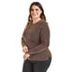 thumbnail image 1 of Blusa con patron geometrico Roman Fashion /Tallas Extras, 5109 (Cobre) dorado 38, 1 of 7